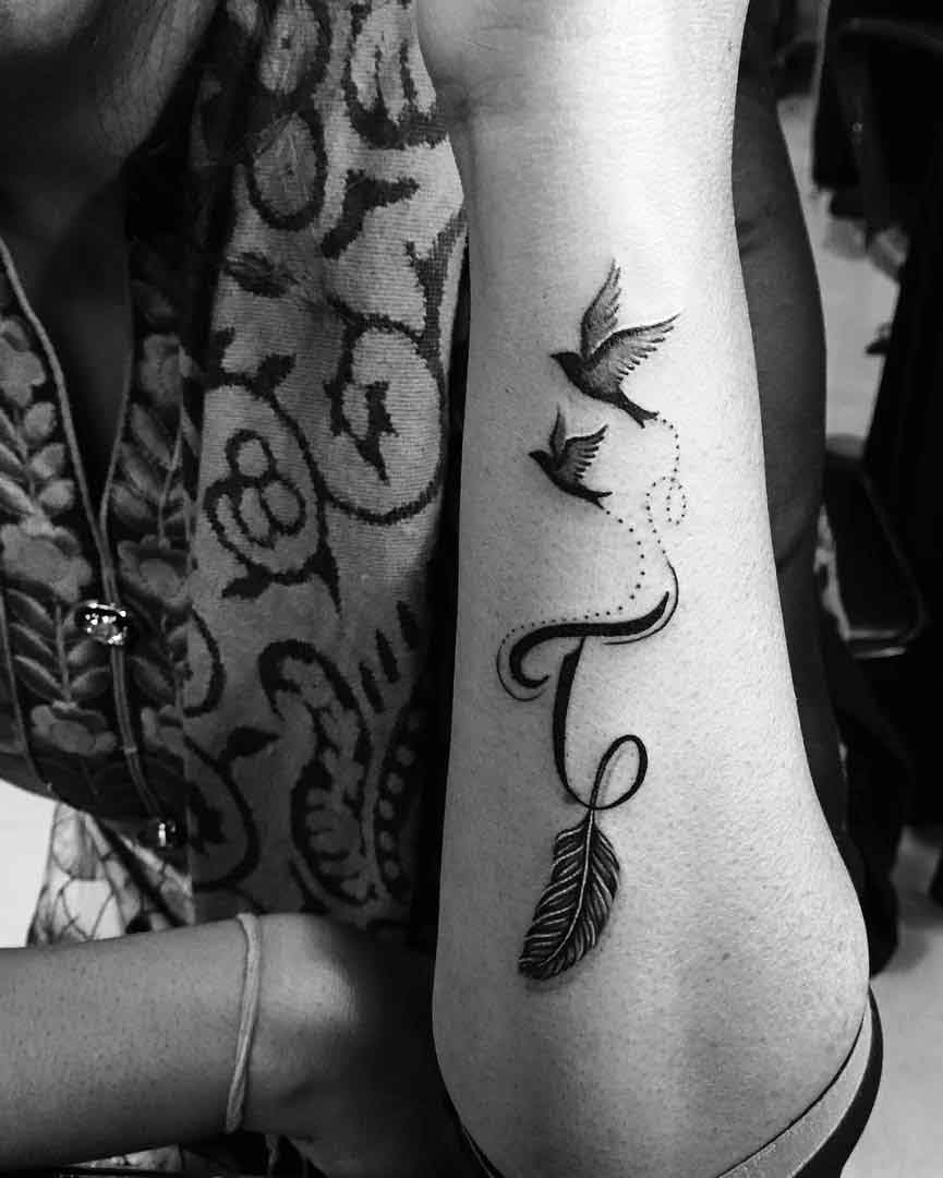 46 Unique Initial Tattoos For Men and Women  Our Mindful Life