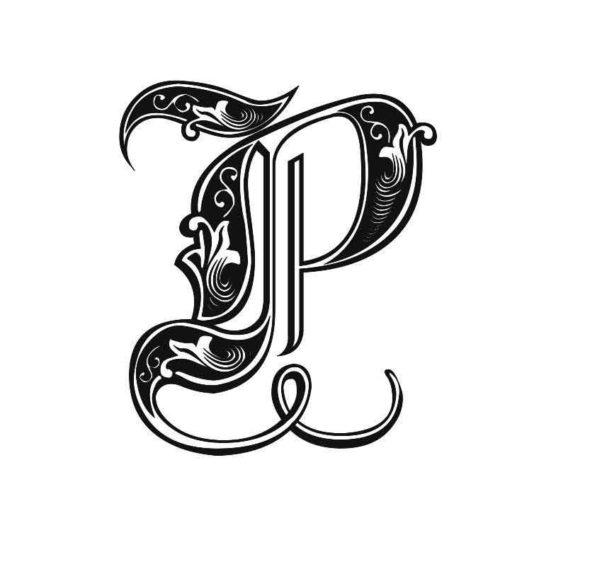 40 Letter P Tattoo Designs Ideas And Templates Tattoo Me Now