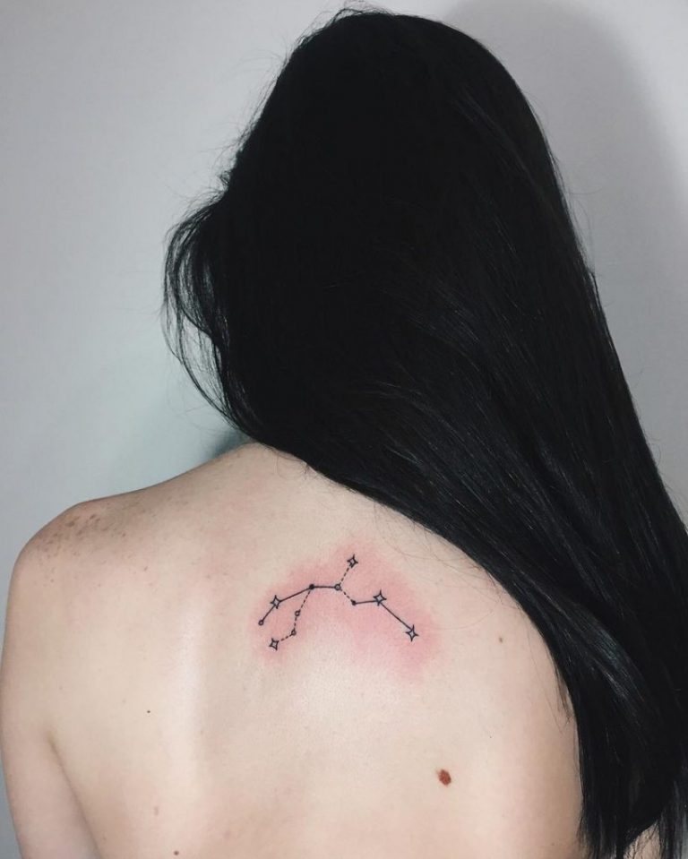 25 Aquarius Constellation Tattoo Designs, Ideas and Meanings for Zodiac ...