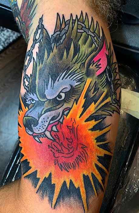 Ultimate Fenrir Tattoo Collection - 30 Fenrir Tattoo Designs, Ideas and