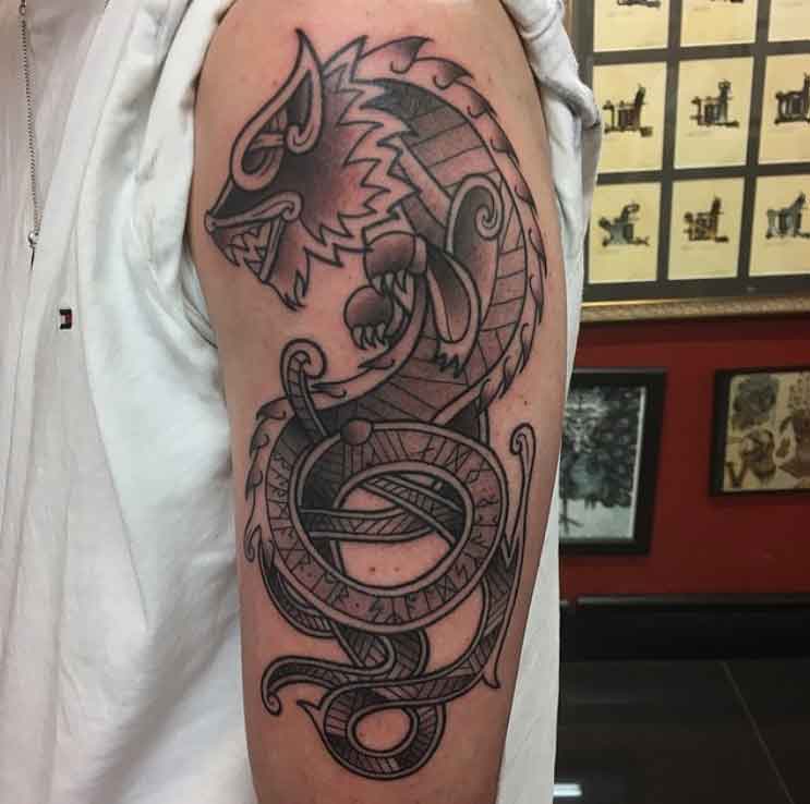 Ultimate Fenrir Tattoo Collection 30 Fenrir Tattoo Designs, Ideas and
