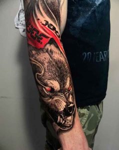 Featured image of post Fenrir Tattoo Forearm In terms of tattoo ideas there are numerous ideas and creations