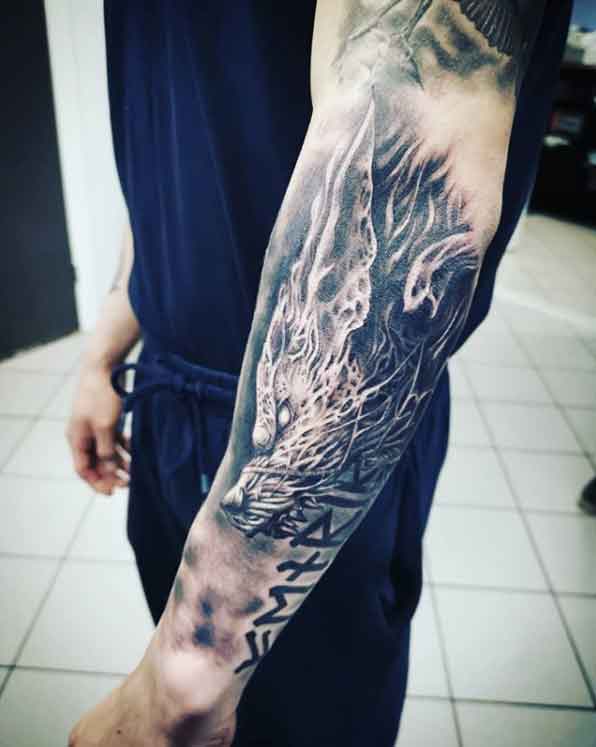 Ultimate Fenrir Tattoo Collection 30 Fenrir Tattoo Designs, Ideas and