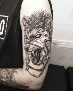 Featured image of post Fenrir Tattoo Shoulder Shoulder tattoos is one of the fashionable tattoo designs and are welcome by girls and women there are more tattoo ideas on shoulder placement