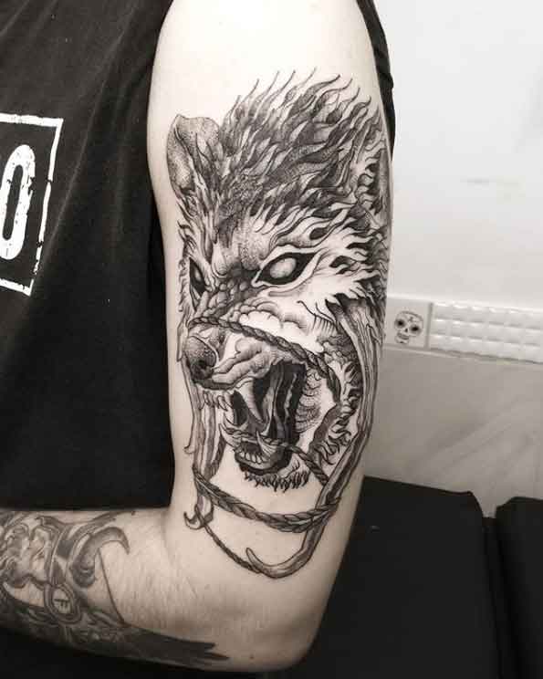 Ultimate Fenrir Tattoo Collection 30 Fenrir Tattoo Designs, Ideas and