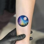 9 Wonderful Galaxy Tattoo Designs And Ideas