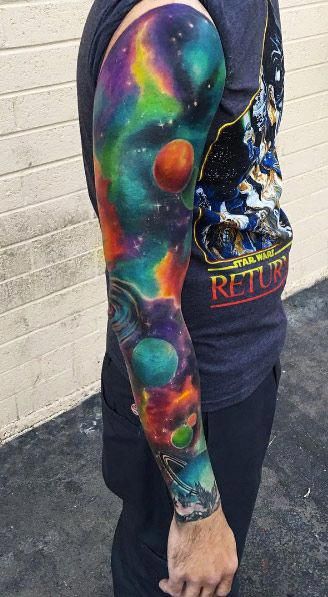 10 Galaxy Tattoo Ideas That Will Blow Your Mind  alexie