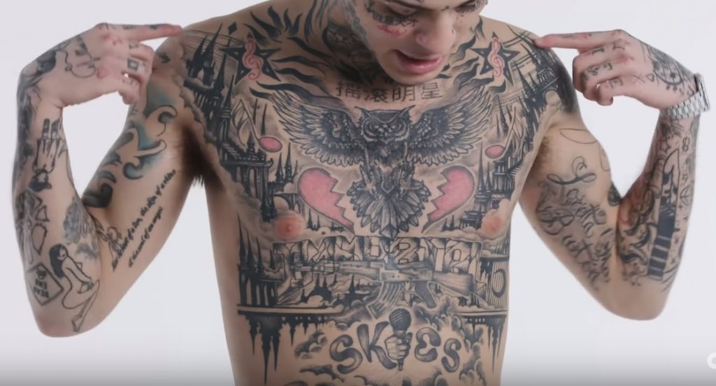 Stories And Meanings Behind Lil Skies Tattoos Tattoo Me Now