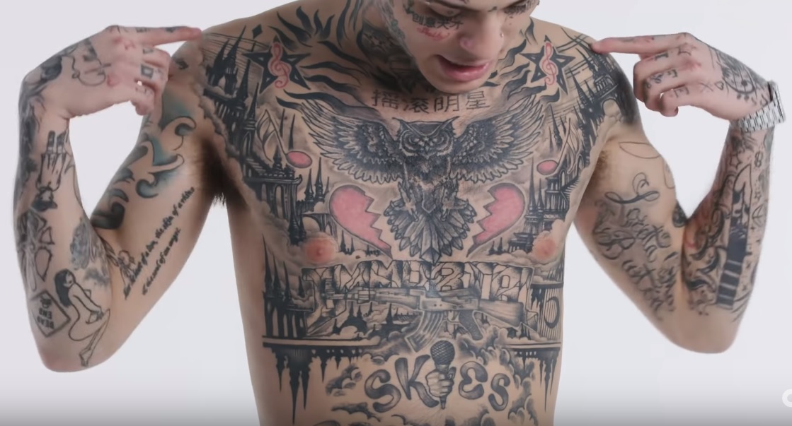 Тату lil skies эскизы