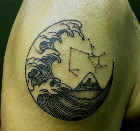 20 Sagittarius Constellation Tattoo Designs, Ideas and Meanings for Zodiac Lovers - Tattoo Me Now