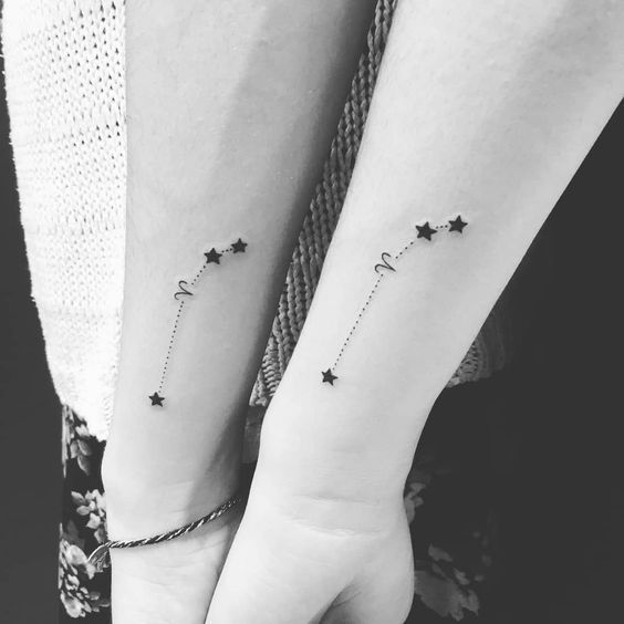 25 Aries Constellation Tattoo Designs, Ideas and Meanings for Zodiac