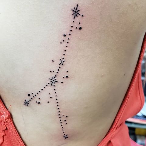 25 Cancer Constellation Tattoo Designs, Ideas and Meanings - Tattoo Me Now