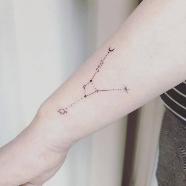25 Cancer Constellation Tattoo Designs, Ideas and Meanings - Tattoo Me Now