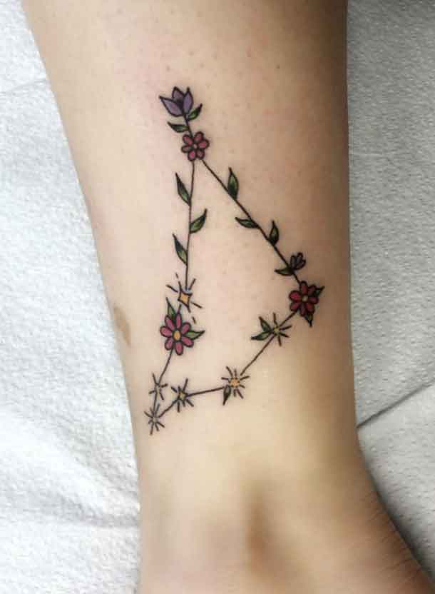 25 Capricorn Constellation Tattoo Designs, Ideas and Meanings for