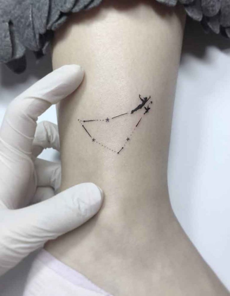25 Capricorn Constellation Tattoo Designs, Ideas and Meanings for