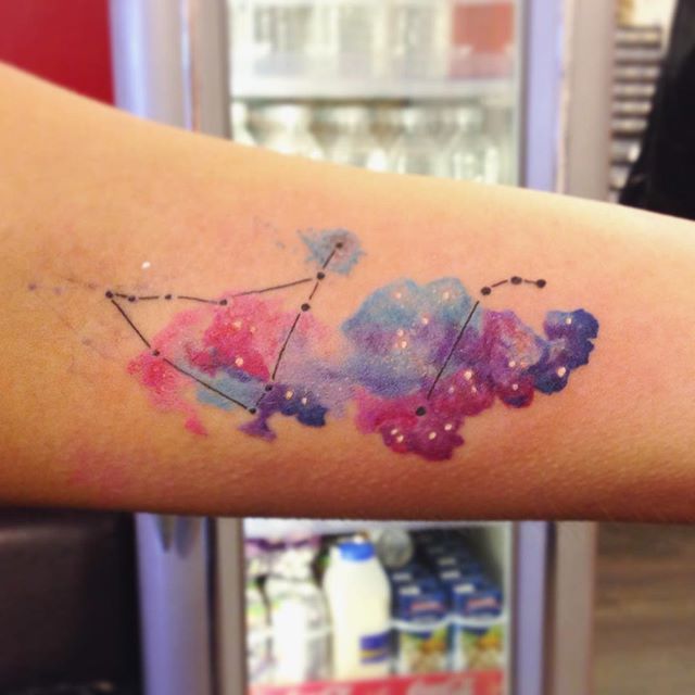 25 Capricorn Constellation Tattoo Designs, Ideas and Meanings for