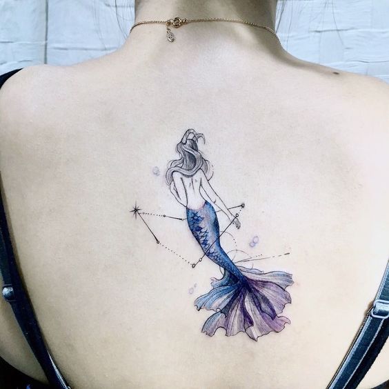 25 Capricorn Constellation Tattoo Designs, Ideas and Meanings for