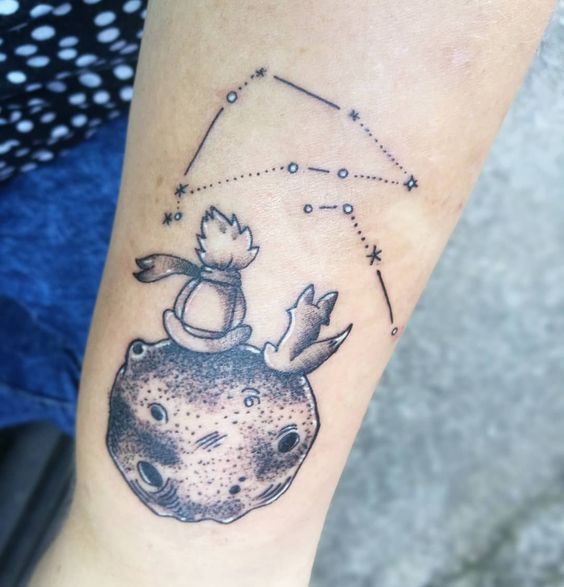 25 Capricorn Constellation Tattoo Designs, Ideas and Meanings for Zodiac  Lovers - Tattoo Me Now