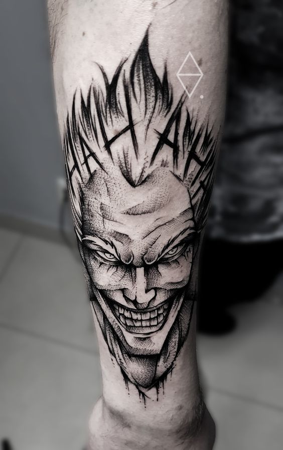 80+ Insane Joker Tattoo Designs and Ideas Tattoo Me Now