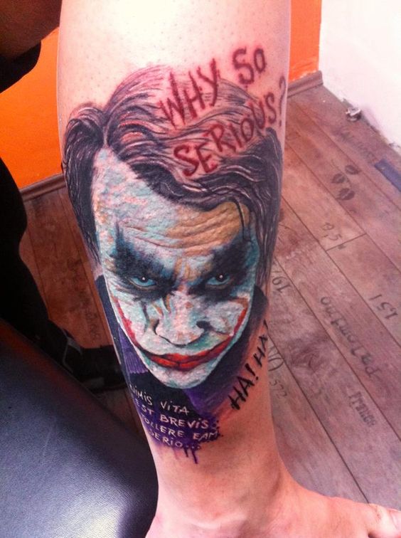 Share more than 65 why so serious joker tattoo best  thtantai2