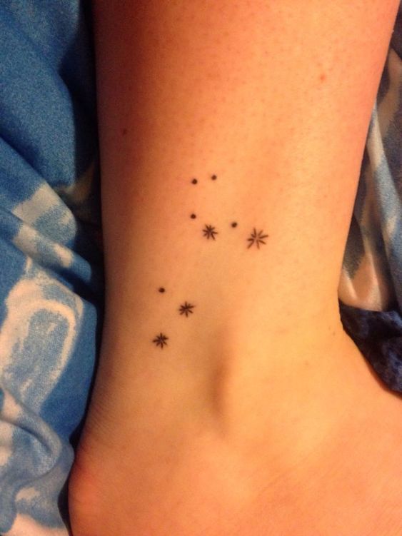 25 Leo Constellation Tattoo Designs, Ideas and Meanings - Tattoo Me Now