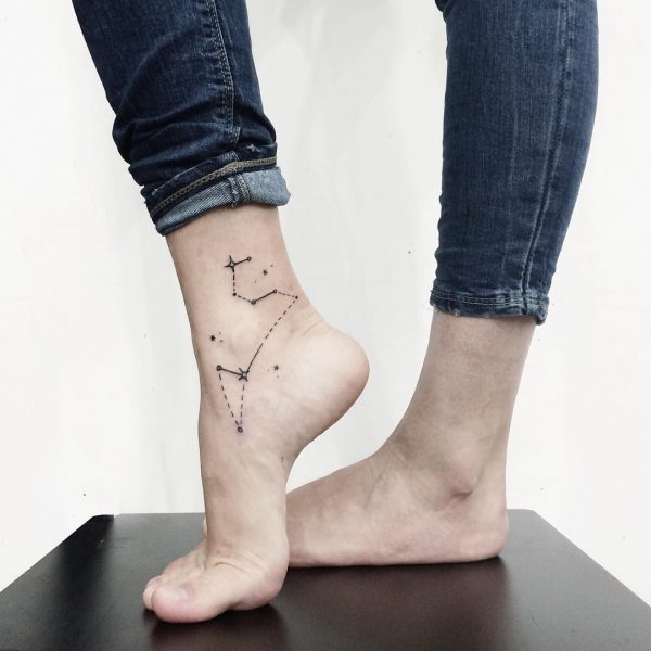 25 Leo Constellation Tattoo Designs, Ideas and Meanings Tattoo Me Now
