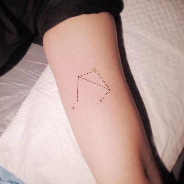 25 Libra Constellation Tattoo Designs, Ideas and Meanings for Zodiac ...