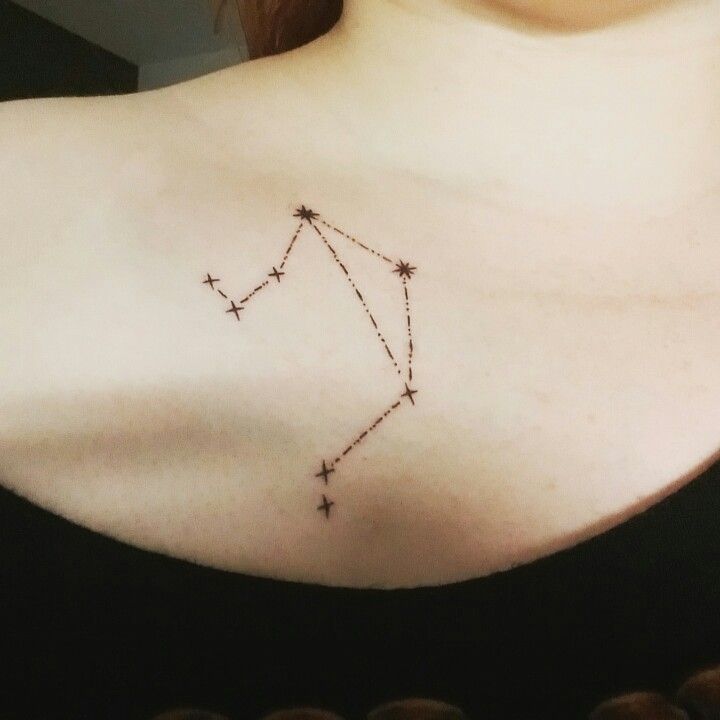 25 Libra Constellation Tattoo Designs, Ideas and Meanings for Zodiac ...