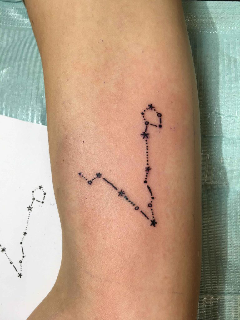 30 Pisces Constellation Tattoo Designs, Ideas and Meanings for Zodiac