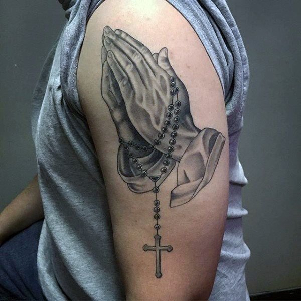 Rosary Tattoo Designs For Woman  TattooMenu