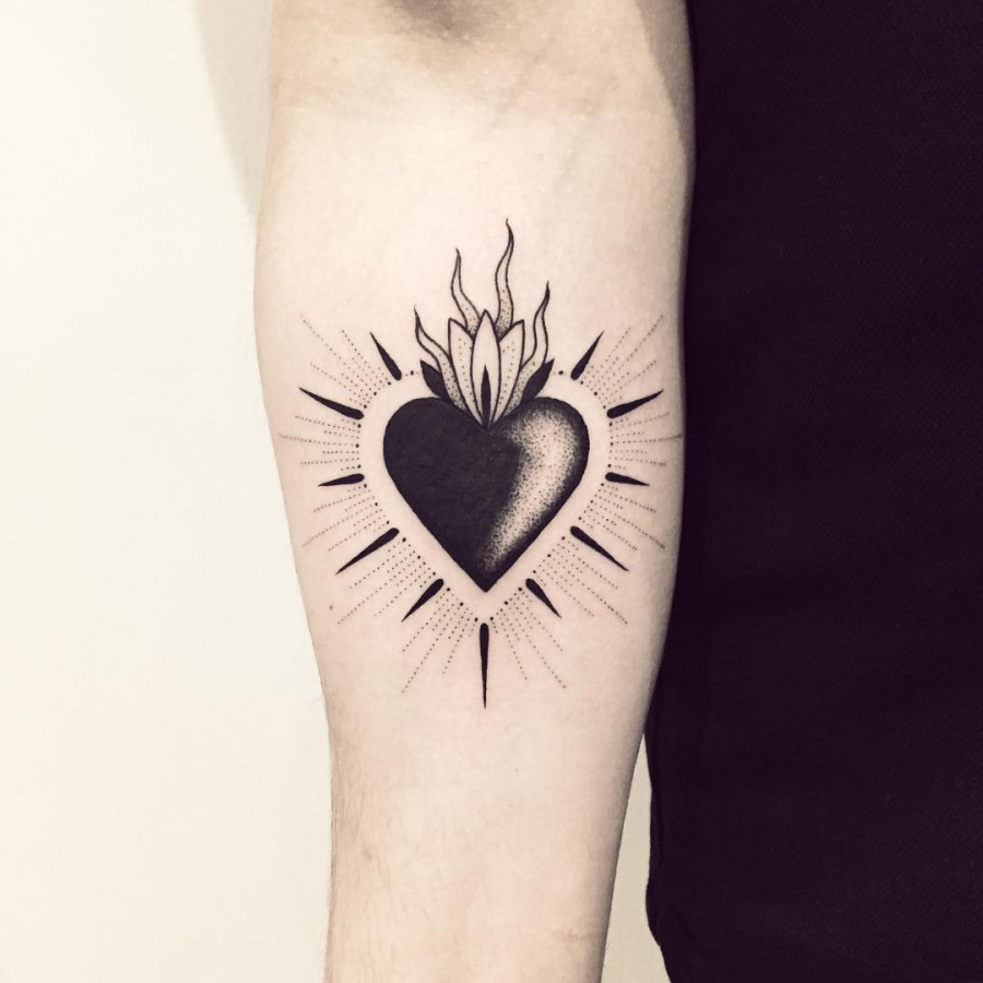 Sacred Heart Tattoos Tattoo Me Now