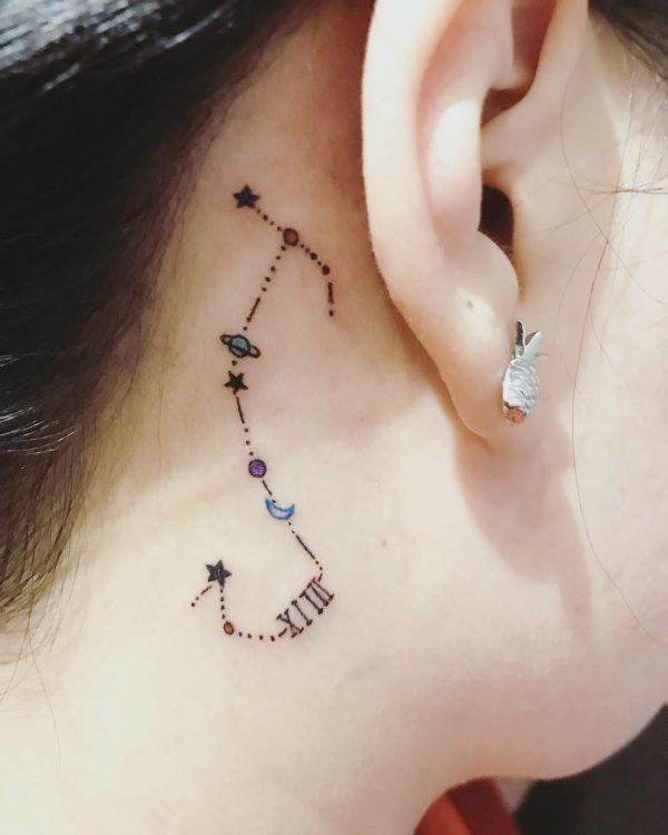 25 Scorpio Constellation Tattoo Designs, Ideas and Meanings Tattoo Me Now