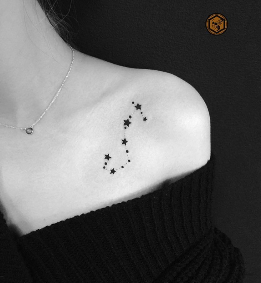 25 Scorpio Constellation Tattoo Designs, Ideas and Meanings Tattoo Me Now