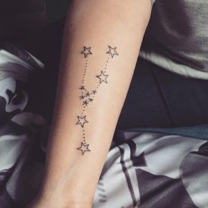 25 Taurus Constellation Tattoo Designs, Ideas and Meanings - Tattoo Me Now