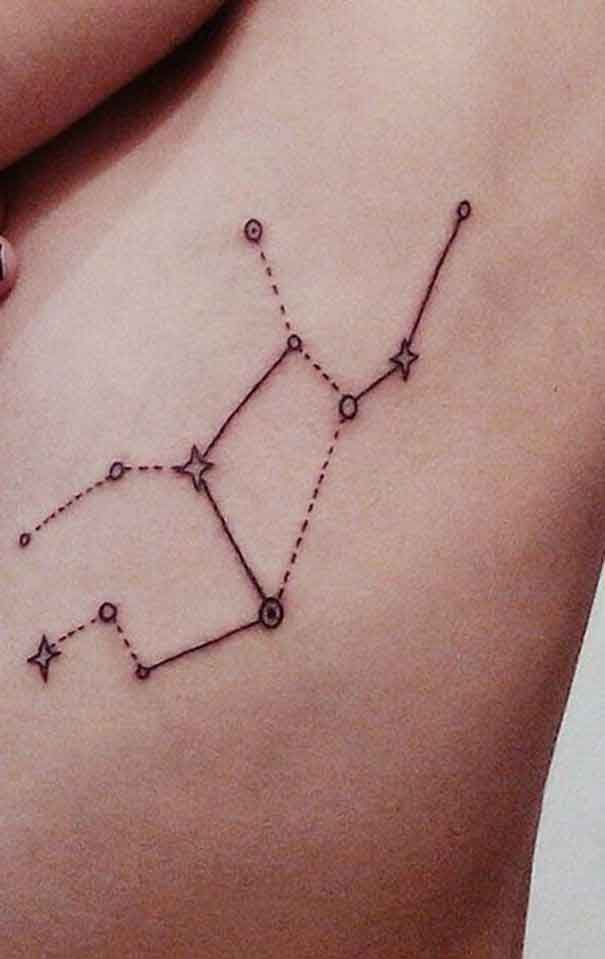 40 Virgo Constellation Tattoo Designs, Ideas and Meanings for Zodiac ...