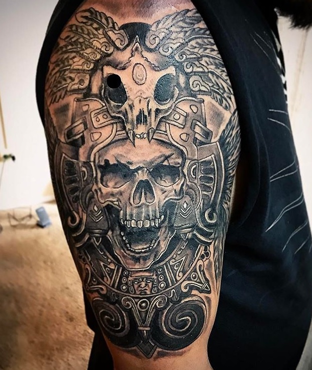 Aztec Tattoos Symbols Cool Examples Designs Their Meaning