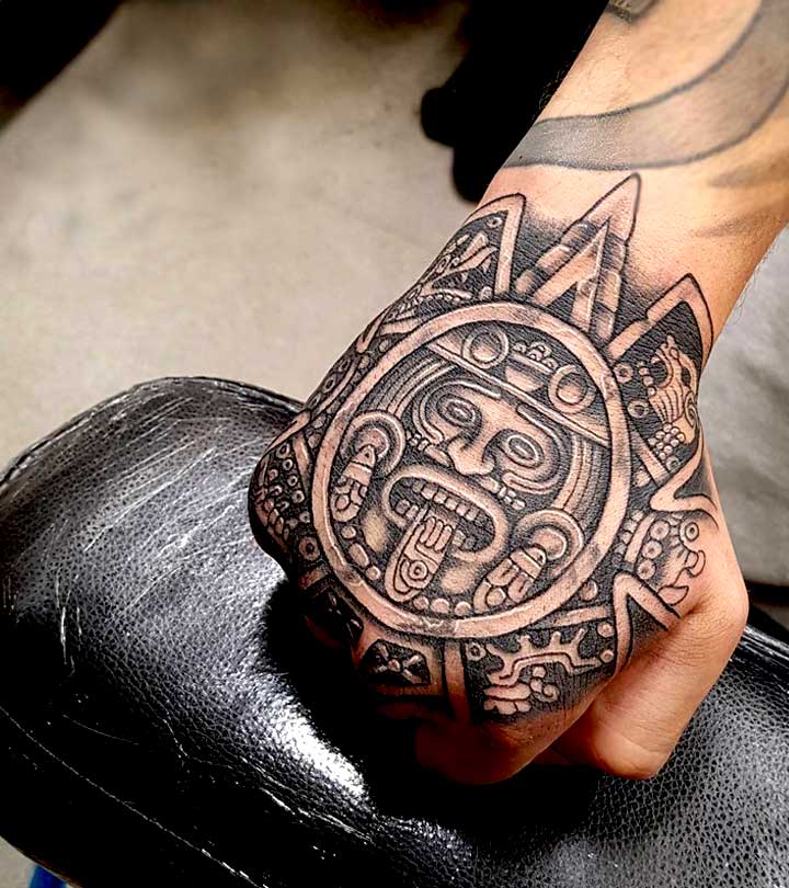 Aztec Tattoos Symbols Cool Examples Designs Their Meaning