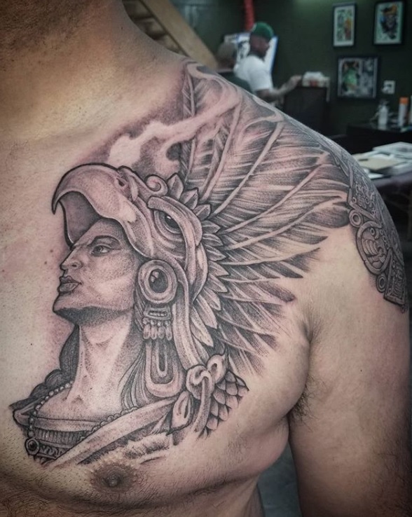 Aztec Tattoos Symbols Cool Examples Designs Their Meaning