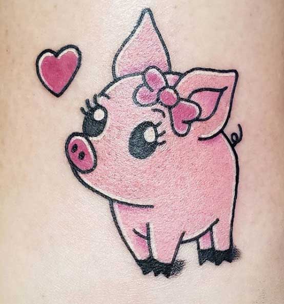 70 Best Pig Tattoos Pictures Designs Meanings and Ideas Tattoo Me Now