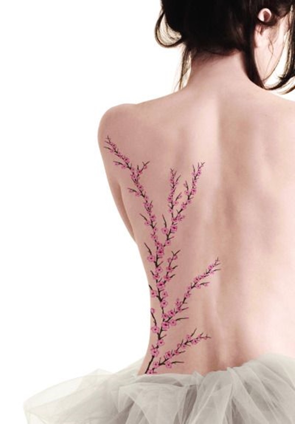 75 Trendy Cherry Blossom Tattoos, Ideas And Meanings - Tattoo Me Now