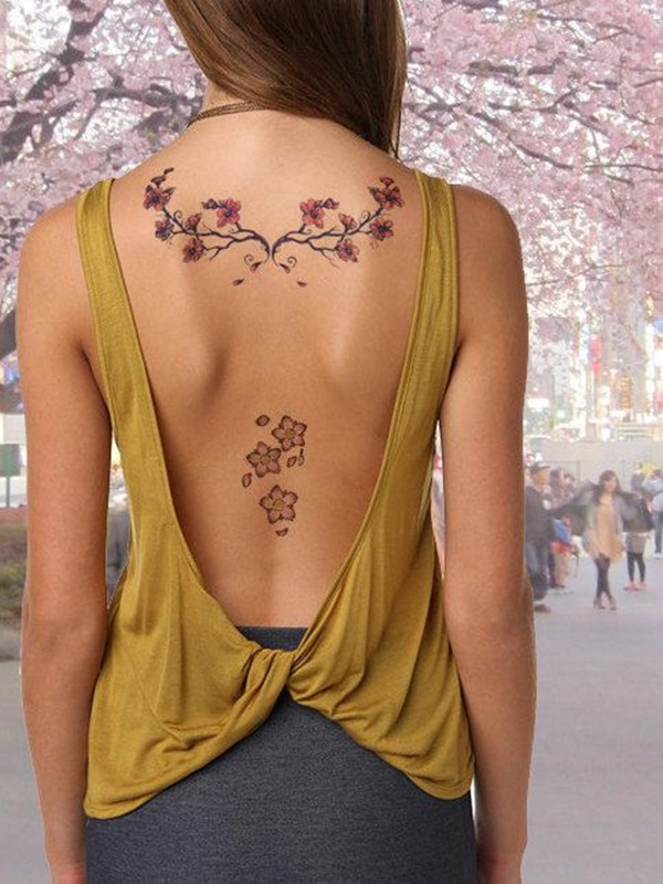 Blossom Tattoo Chinese Japanese Flower Designs12 Seductive Ideas   HubPages