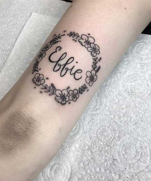 Name Tattoos Designs On Arm