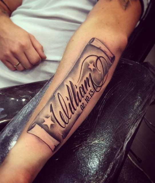  Name Tattoos  Cool Examples Font Recommendations Designs