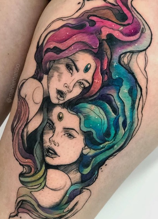 29 Unique Gemini Twin Tattoo Ideas  Tattoo Glee
