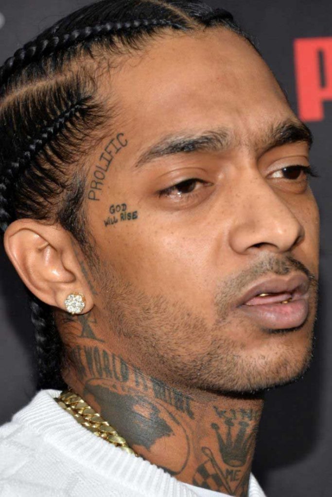 Meanings behind Nipsey Hussle's Tattoos (New Images) - Also Celebrities with Nipsey Hussle Tattoos - Tattoo Me Now