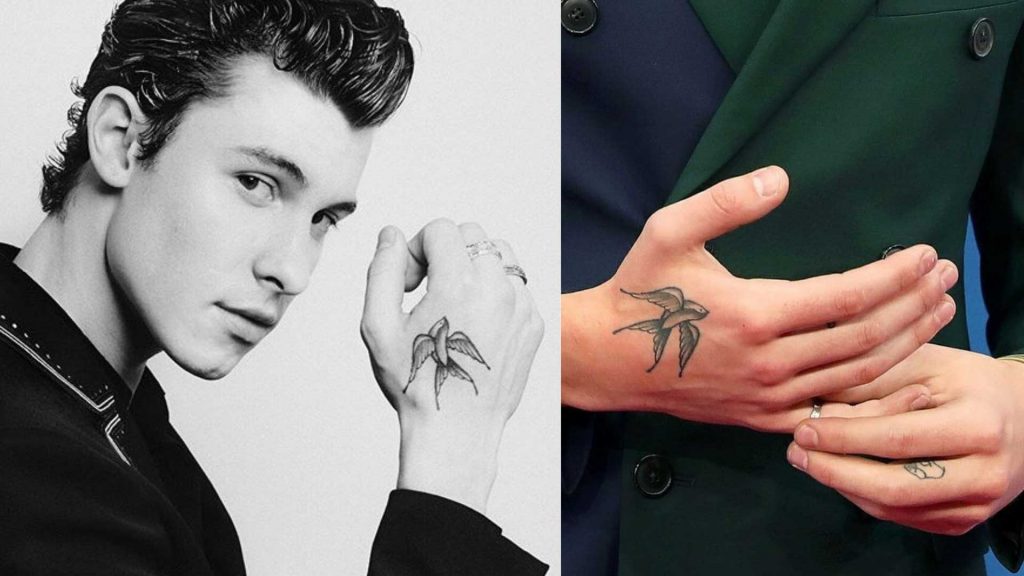 Blackwork sparrow hand tattoo Matt Stopps on Instagram   Hand tattoos  Hand and finger tattoos Finger tattoos