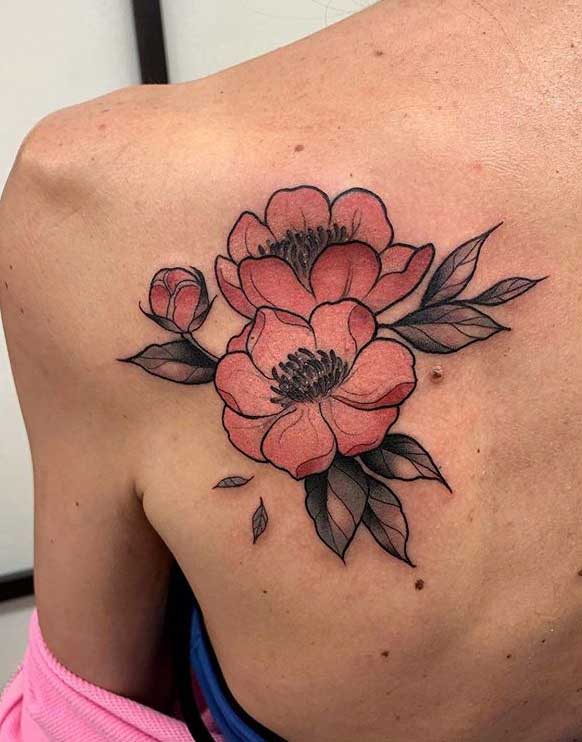 Analeigh Tiptons Tattoos  Lettering Tattoo on Shoulder Blade  Pretty  Designs