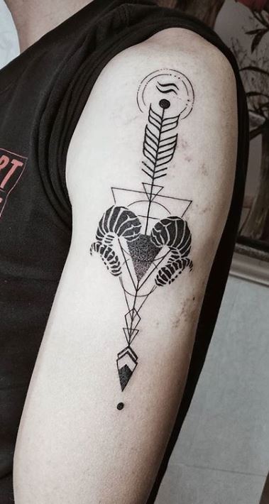 90 Unique Aries Tattoos to Compliment Your Body and Personality ...