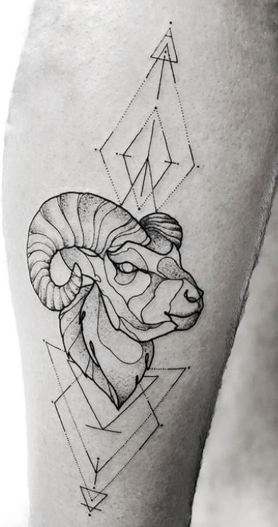 90 Unique Aries Tattoos to Compliment Your Body and Personality - Tattoo Me Now 90 Unique Aries Tattoos to Compliment Your Body and Personality - Tattoo Me Now