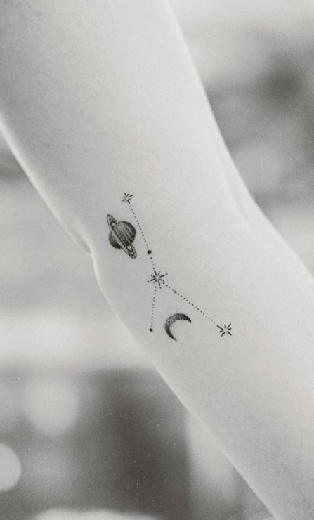 12 Constellation Tattoos for Your Astrological Sign